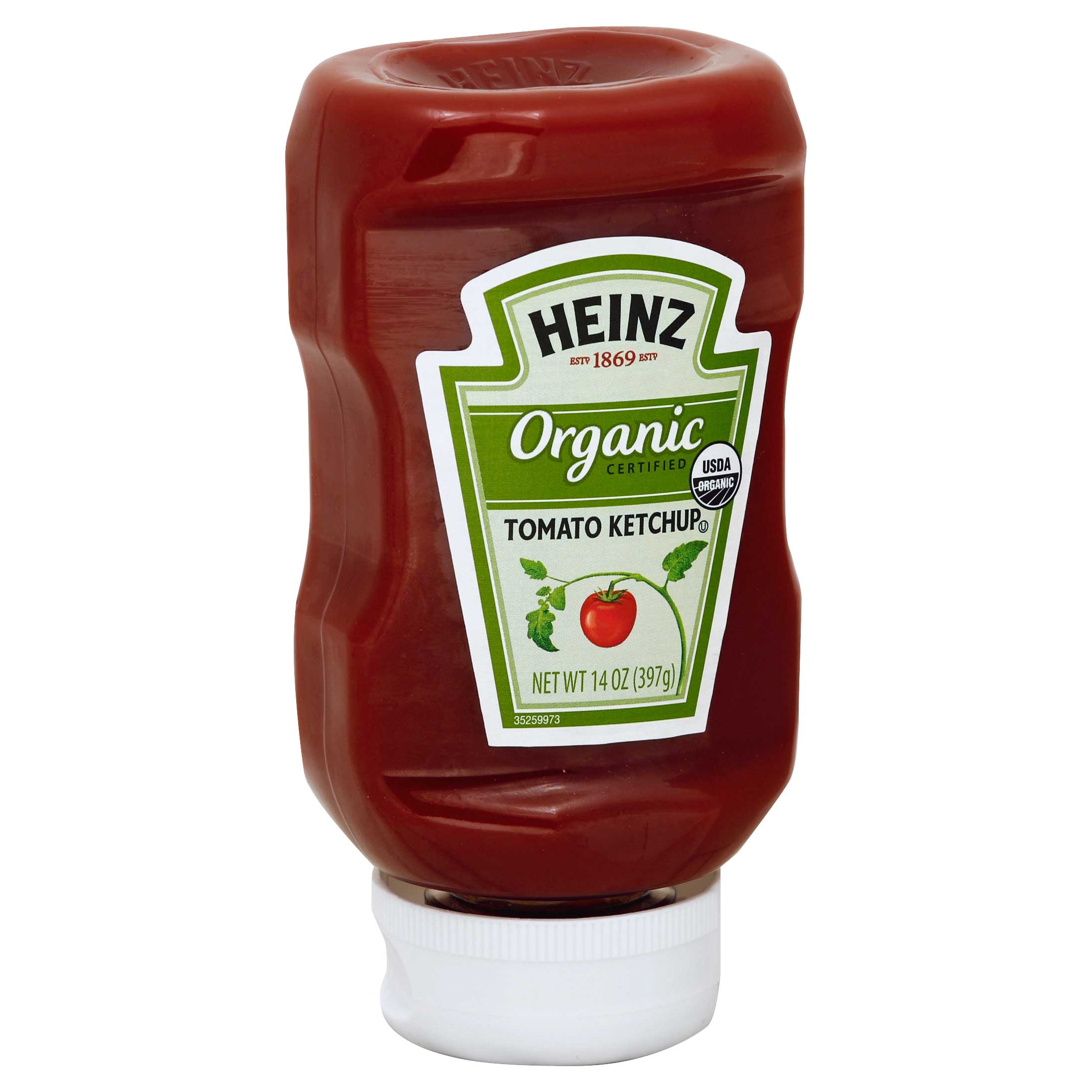 Heinz Organic Tomato Ketchup, 14 Ounce -- 6 per case.