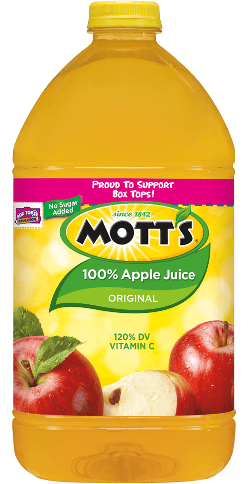 Mott's Apple Regular Juice, 1 Gallon -- 4 Case