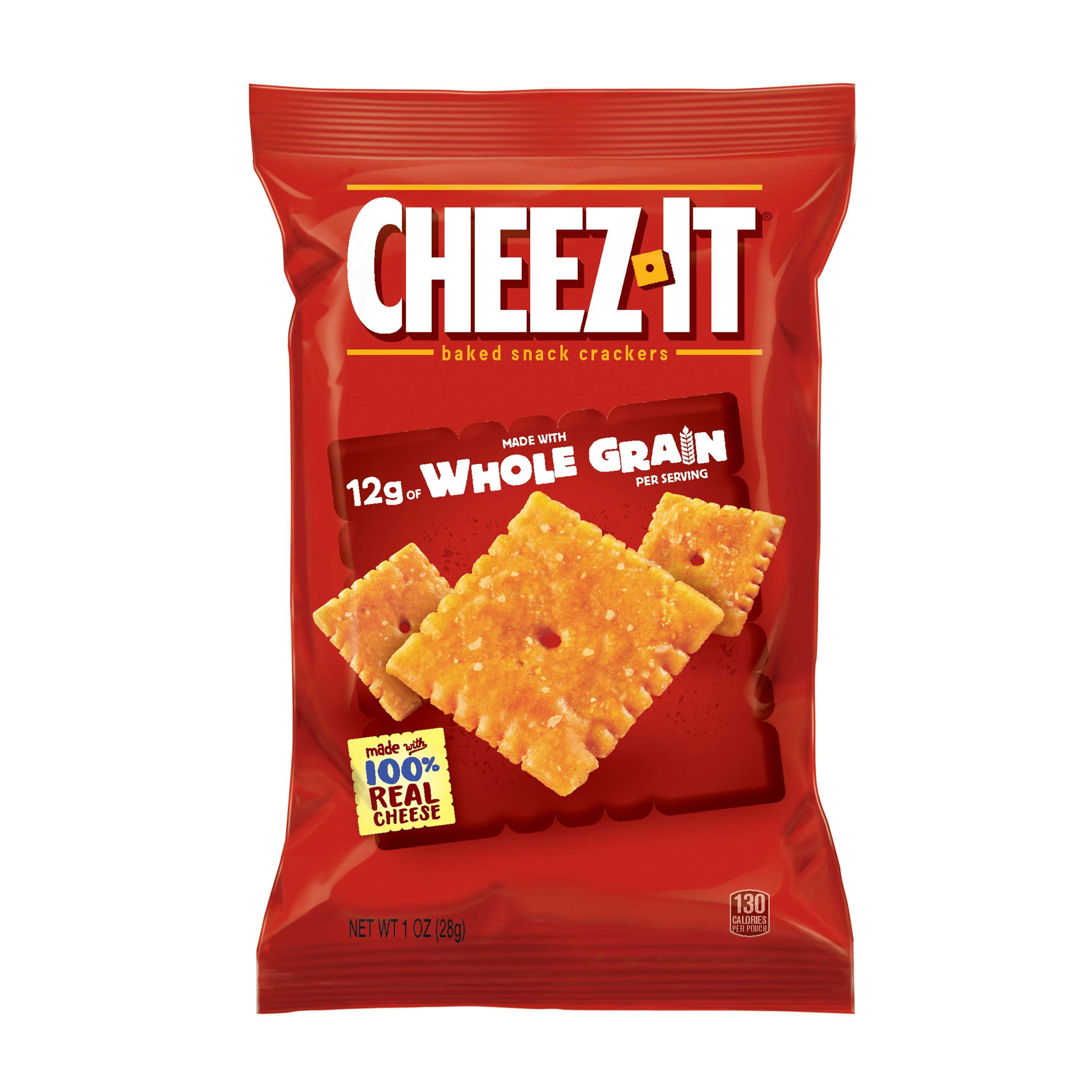 Cheez-It Whole Grain Original Cracker, 1 Ounce -- 60 per case.