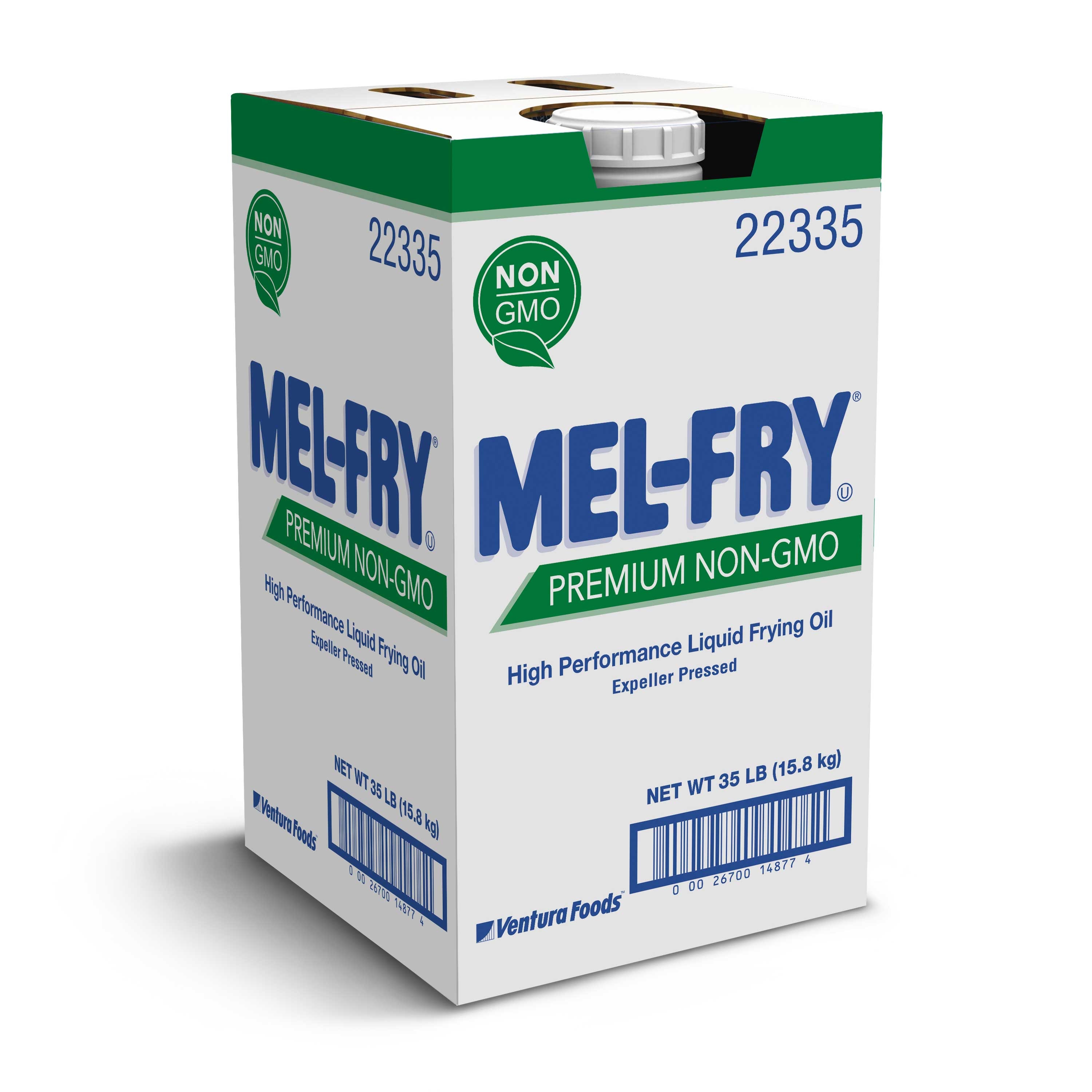 Mel-Fry Non Gmo High Performance Shortening, 35 Pound.