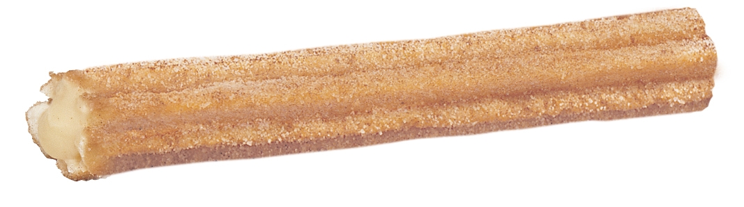 Hola Churros California Bavarian Creme Filled Churro, 10 inch -- 100 per case.