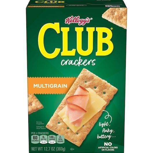 Kelloggs Club Multi Grain Cracker, 12.7 Ounce -- 12 per case