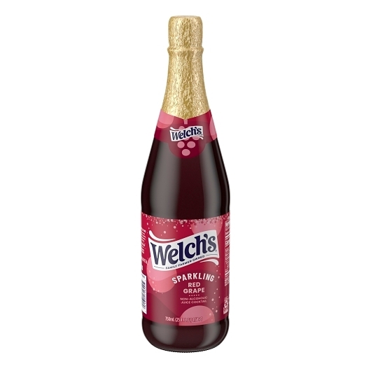 Welch's Sparkling Red Grape Juice Cocktail, 25.4 fluid ounce -- 12 per case