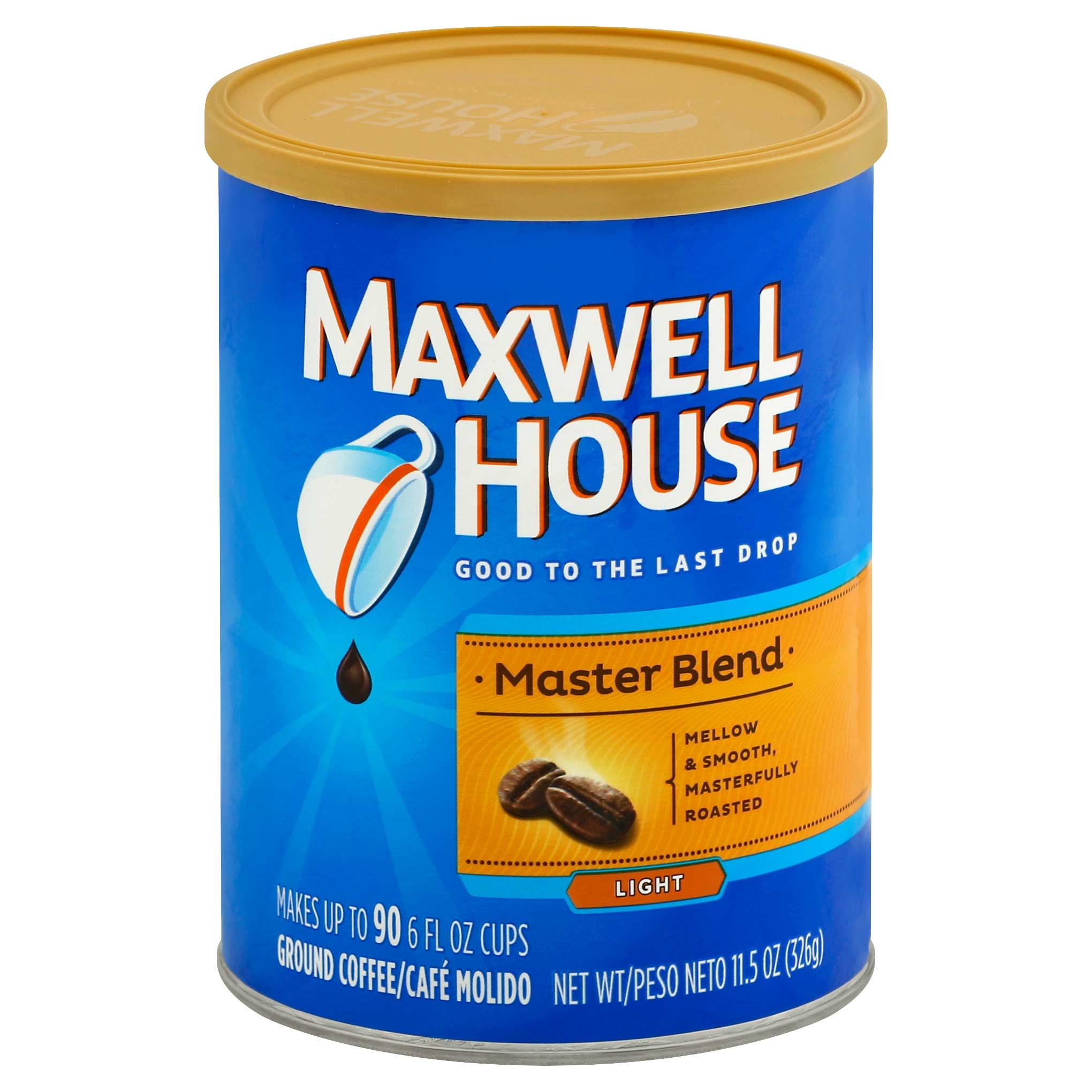 Maxwell House Master Blend Ground Coffee, 11.5 Ounce -- 6 per case.