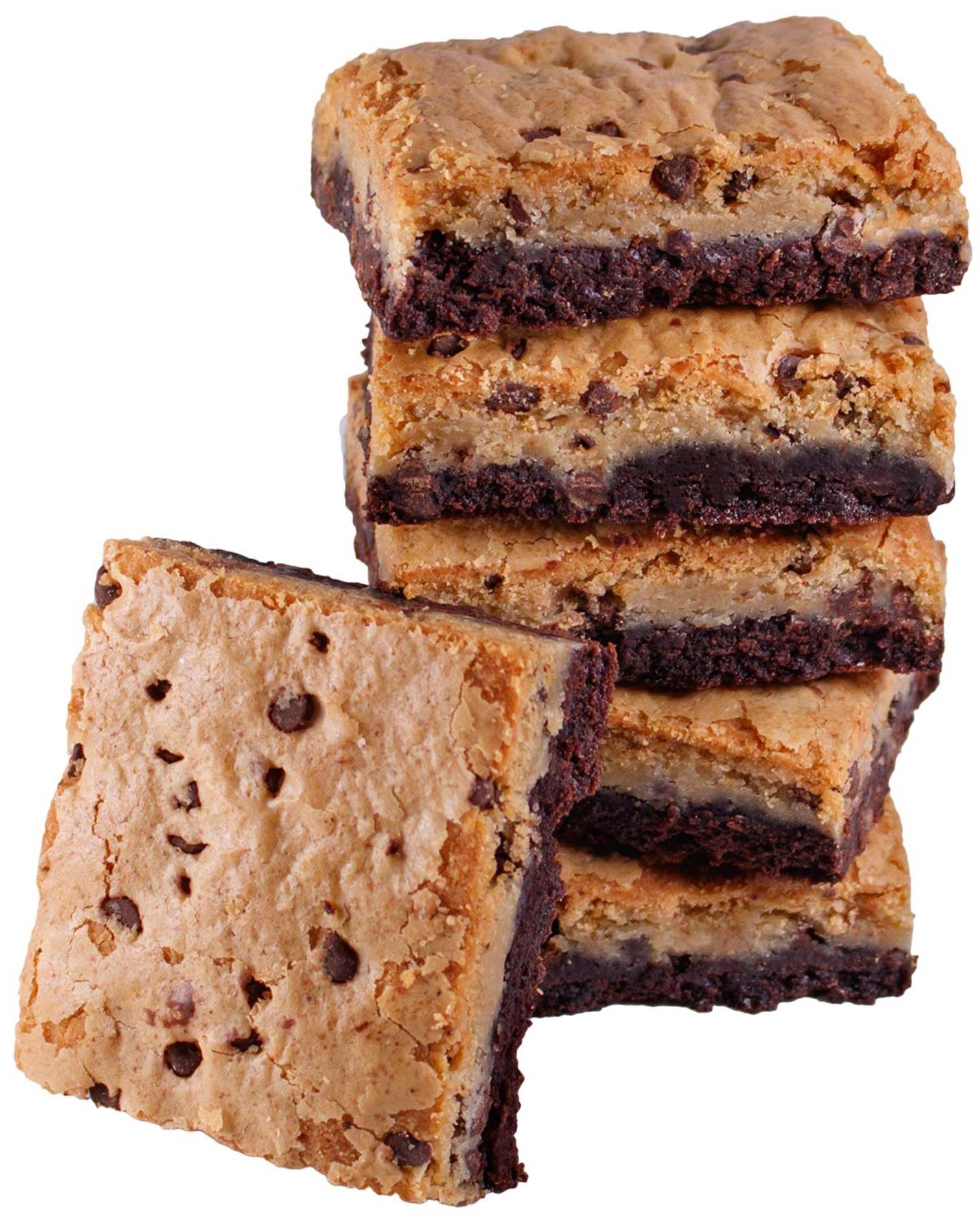 Davids Cookies Brookie Brownie Bar - 24 count per pack -- 4 packs per case.