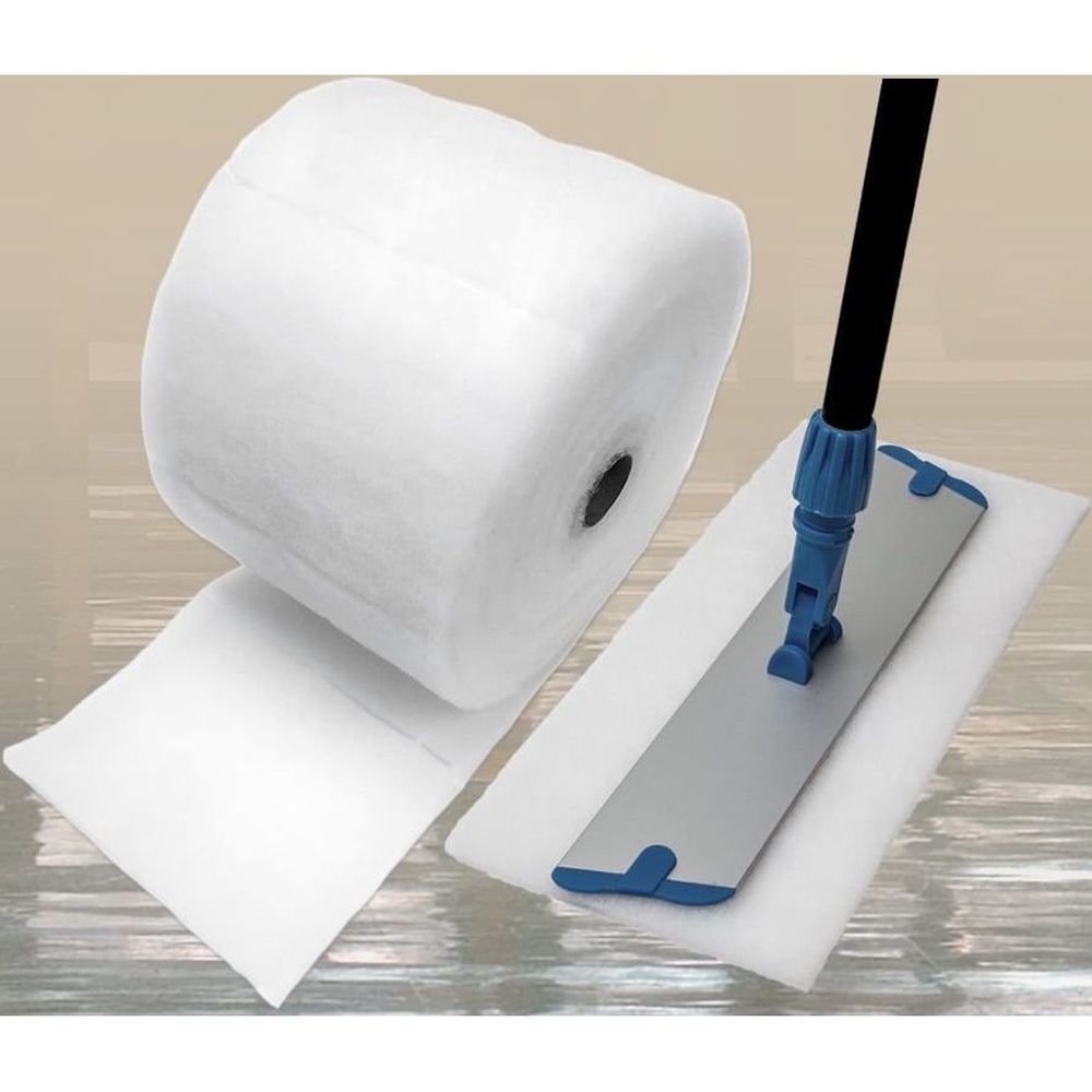 ACS 5 x 6 inch White Trapmaster Dust Trapping Pad Roll, 125 Feet