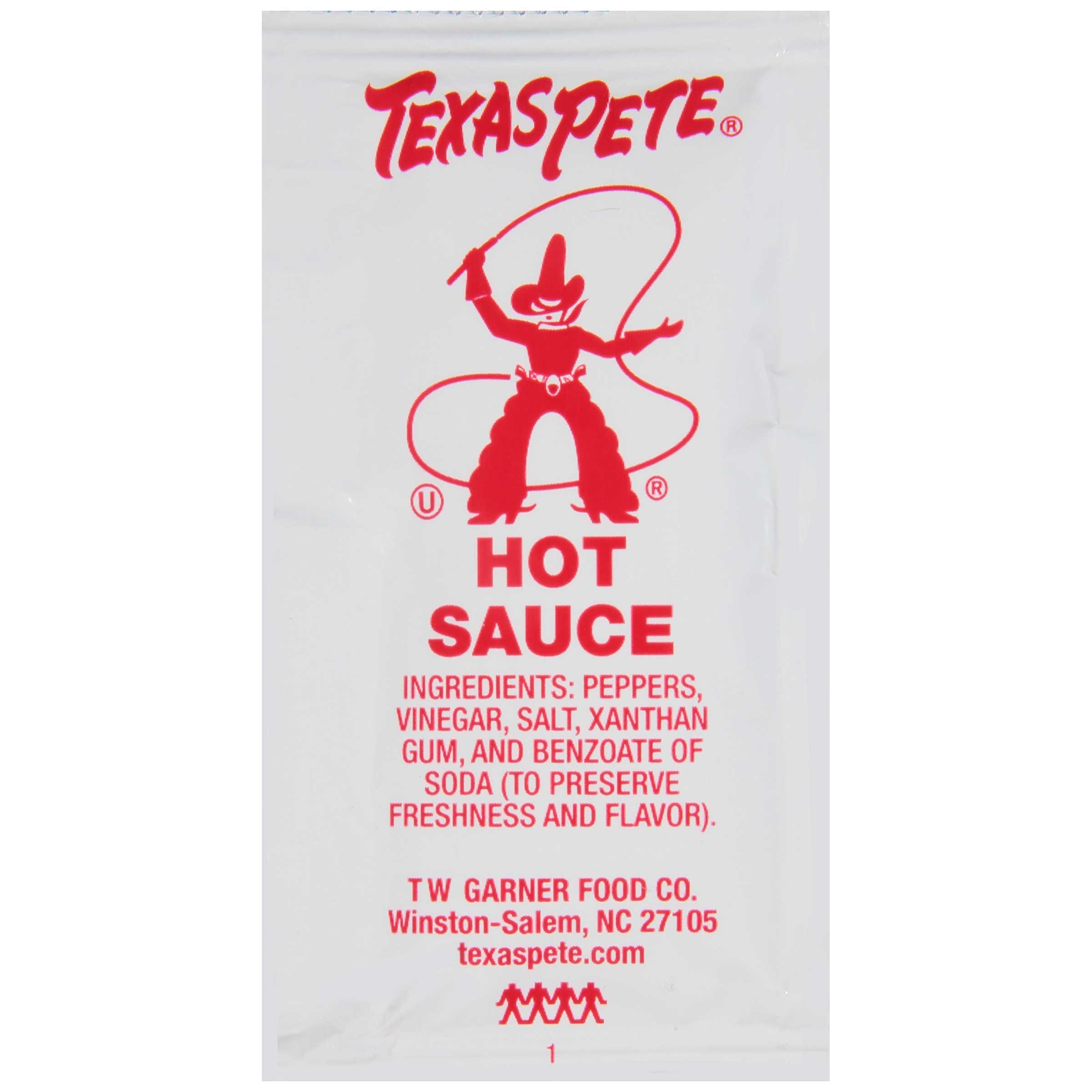 Texas Pete Hot Sauce, 0.015 Pound -- 200 per case.