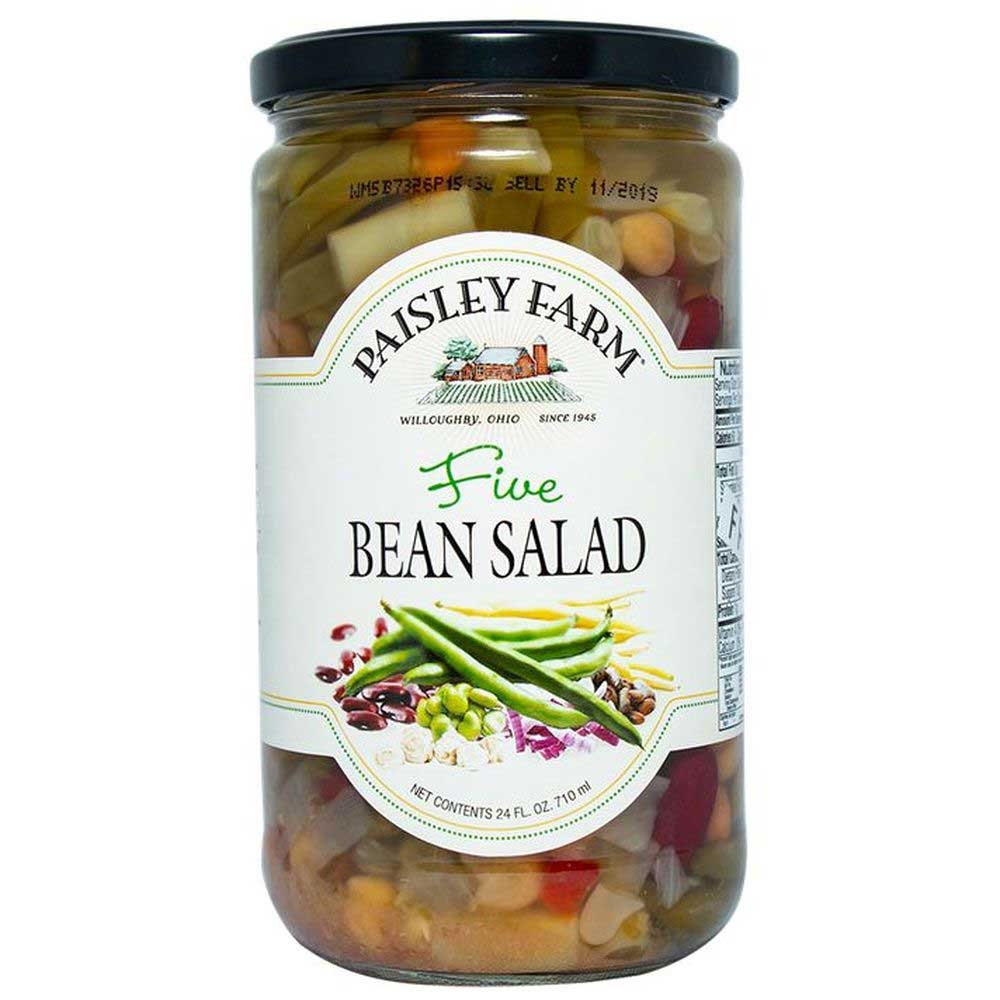 Paisley Farm Five Bean Salad, 24 Ounce -- 6 per case