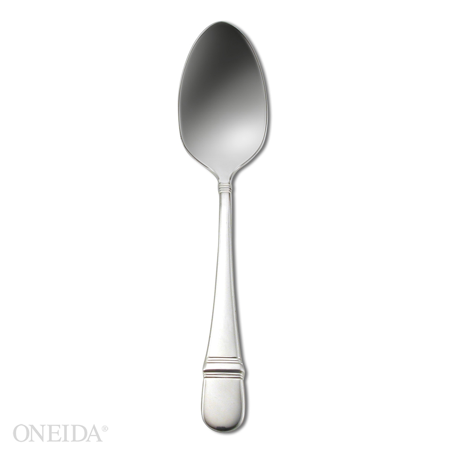 Oneida Europa 4-Star Dessert Soup Spoon, Oval Bowl - Astragal Stainless Steel Pattern -- 12 Per Case.