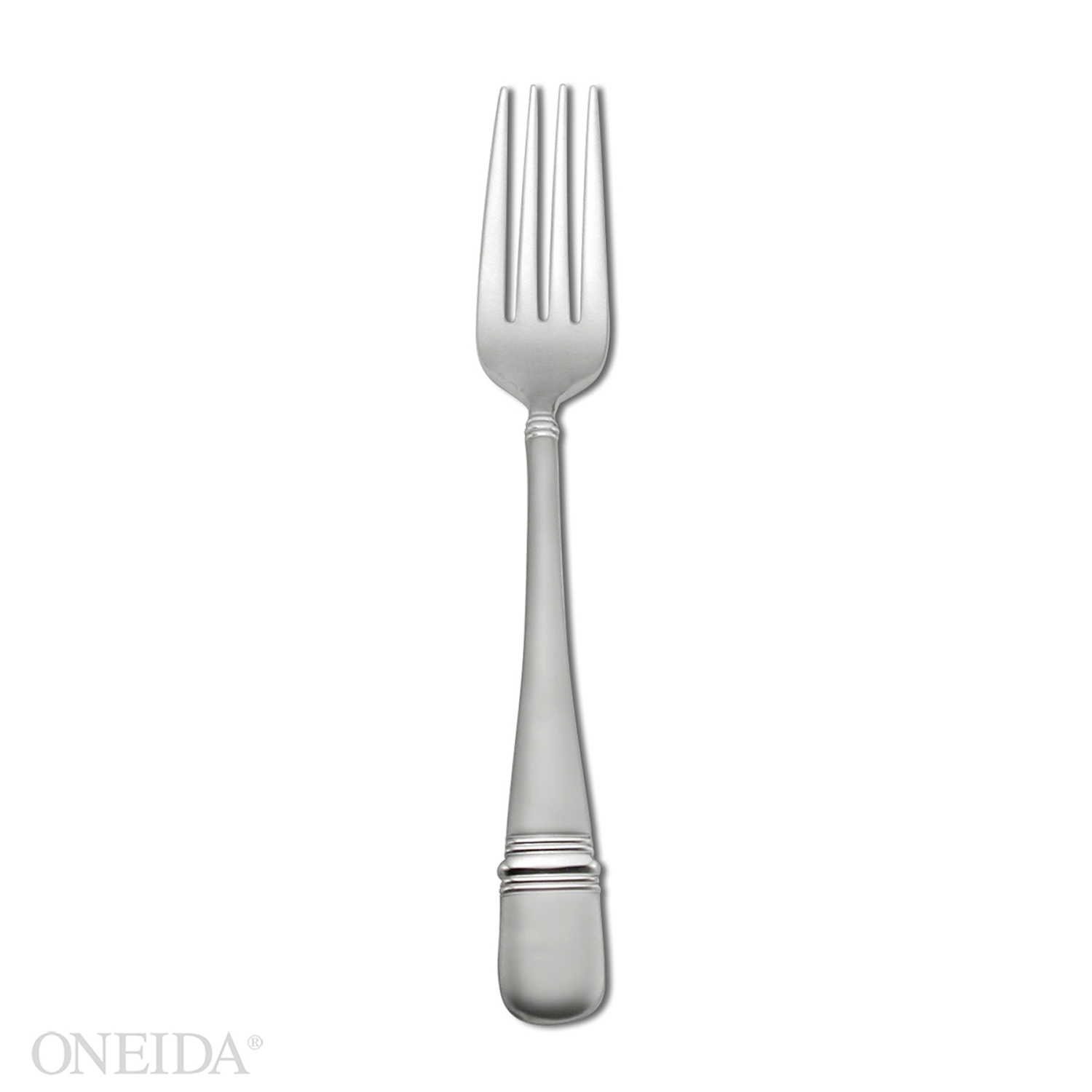Oneida Satin Astragal Salad/Dessert Fork Pack -- 12 Per Case