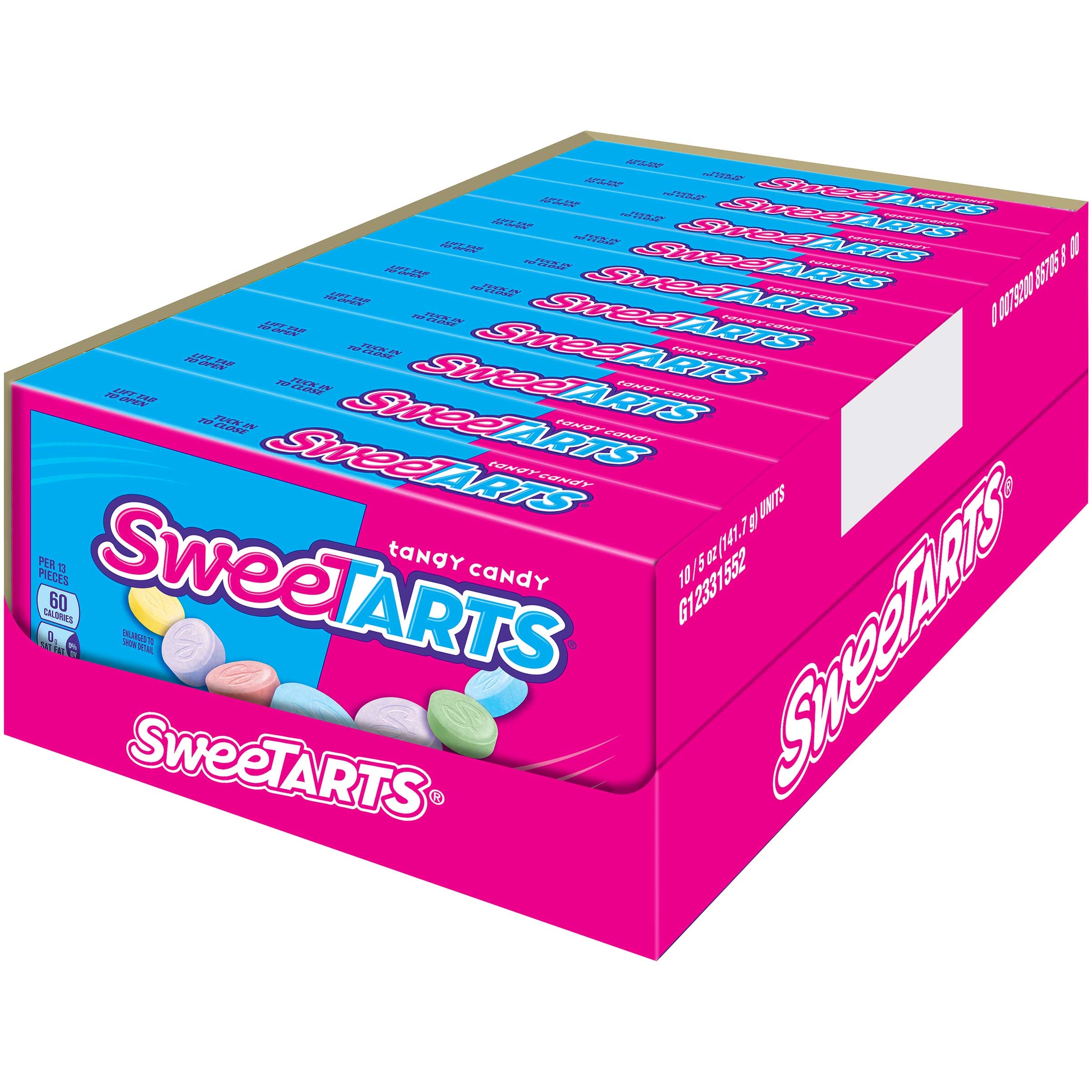 Sweetart Original Candy - Video Box, 5 Ounce -- 10 per case.