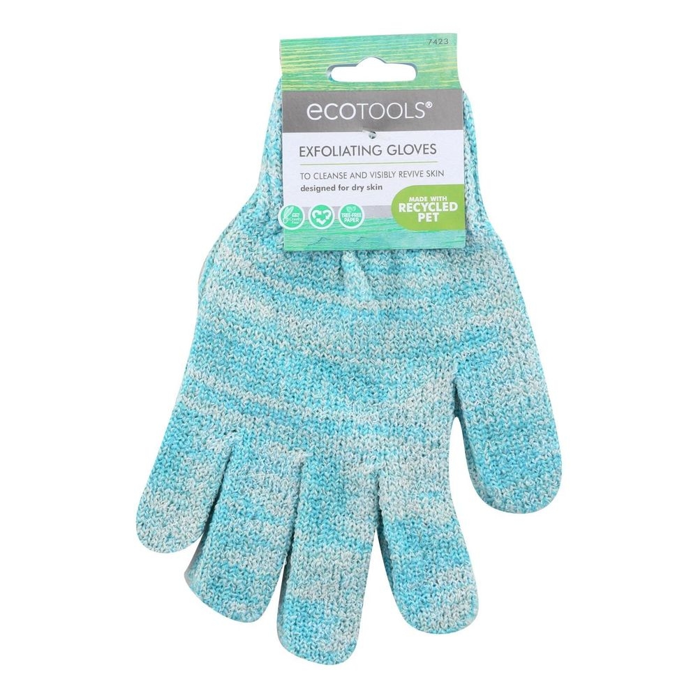 EcoTools Exfoliating Bath and Shower Gloves -- 6 per case