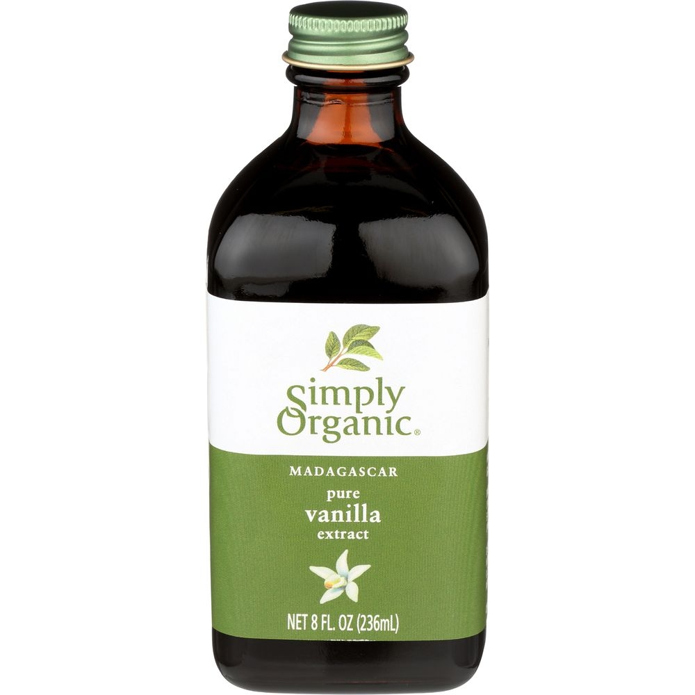 Simply Organic Vanilla Extract, 8 Fluid Ounce -- 6 per case.