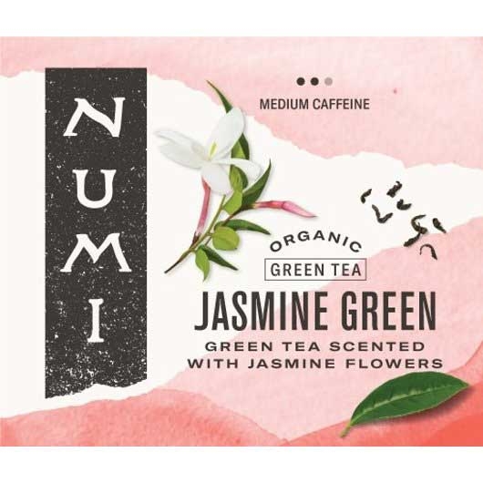 Numi Organic Jasmine Green Tea, 0.73 Pound.
