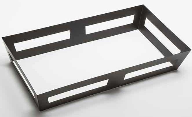 American Metalcraft Black Full Size Twilight Griddle Stand, 26-1/4 inch Length x 14 inch Width x 4-1/2 inch Height