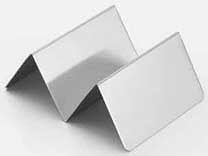 American Metalcraft Stainless Steel One Compartment Taco Holder, 4 x 4 x 2 inch