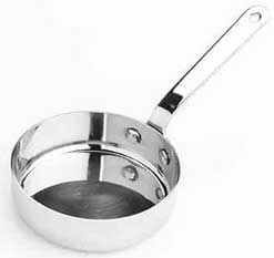 American Metalcraft Stainless Steel Mini Fry Pan, 2.5 Ounce
