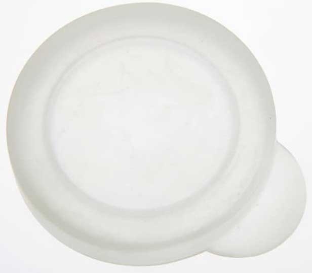 American Metalcraft Plastic Lid for GMB16 Glass Milk Bottle, 2 3/8 inch Dia x 3/8 inch Height -- 12 per case