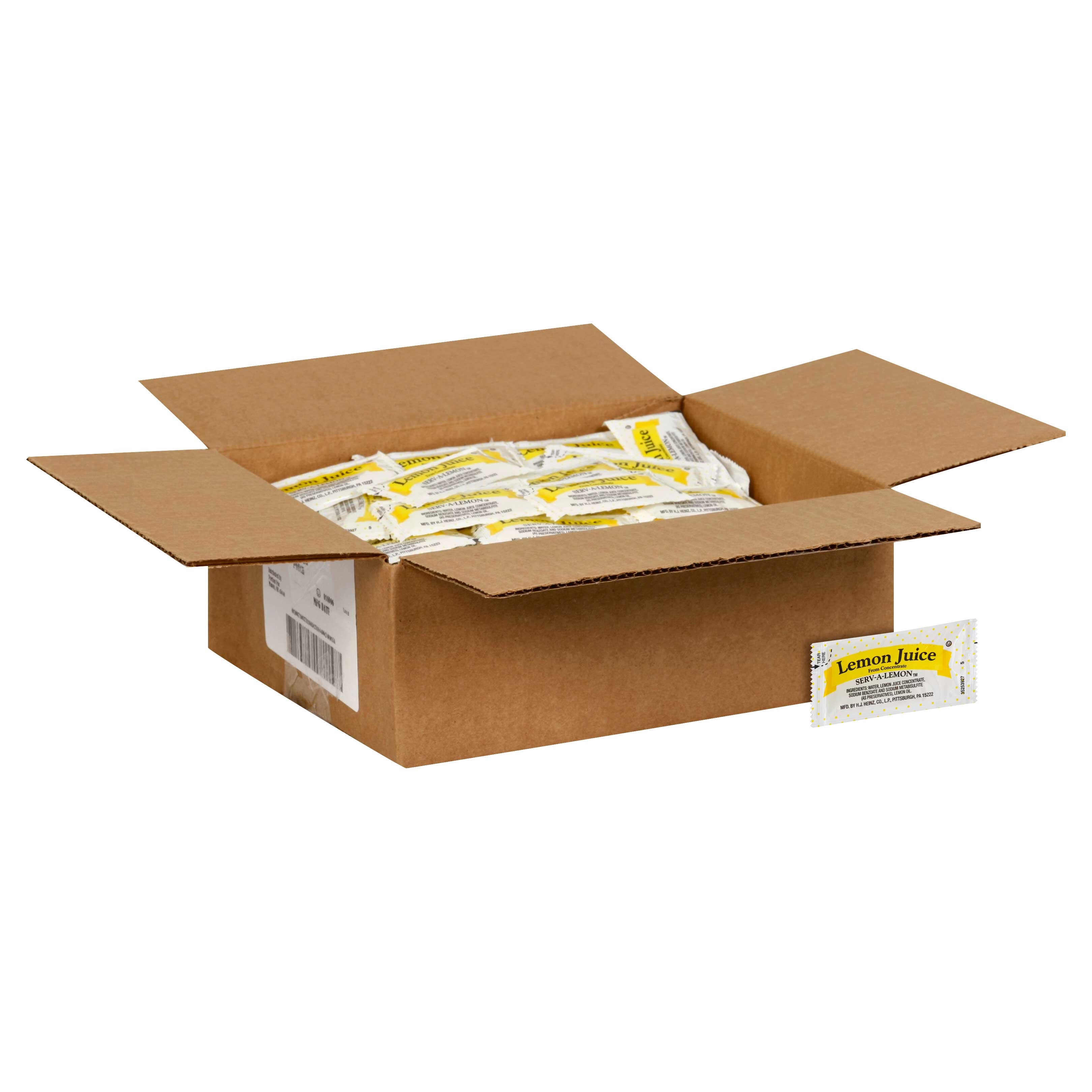 Portion Pac Lemon Juice Packets,  4 Gram -- 200 per case