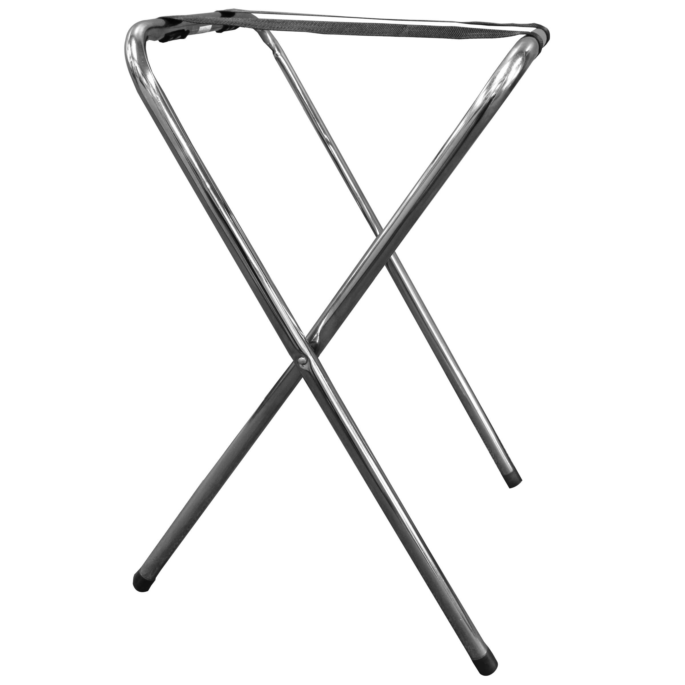 18 X 16 inch Top, 29 1/2 inch hight, Single Bar Chrome Plated