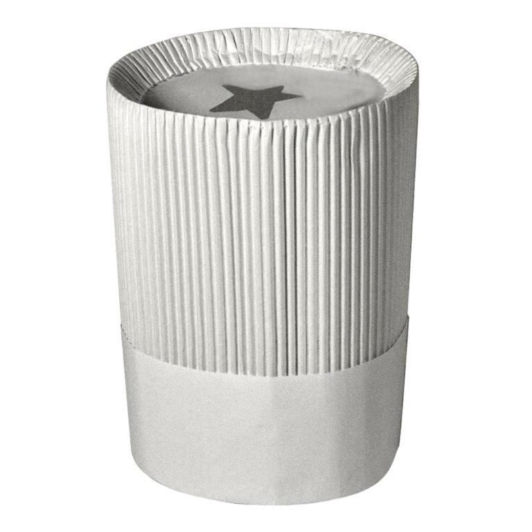 Cellucap Le Flute Chef Hat, 10 inch -- 12 per case.