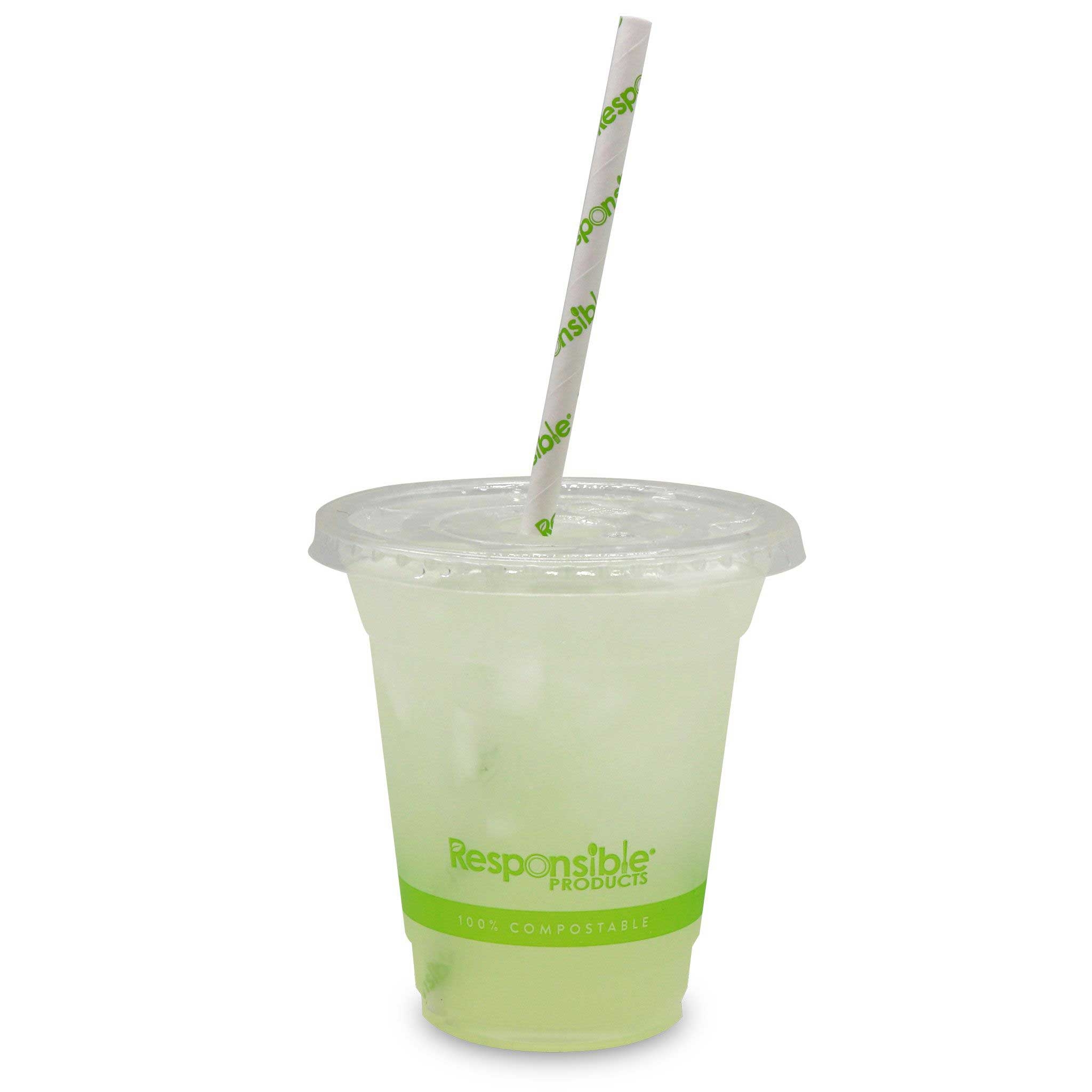 Responsible Products PLA Compostable Clear Cold Cup, 9 Ounce Capacity  -- 1000 per case