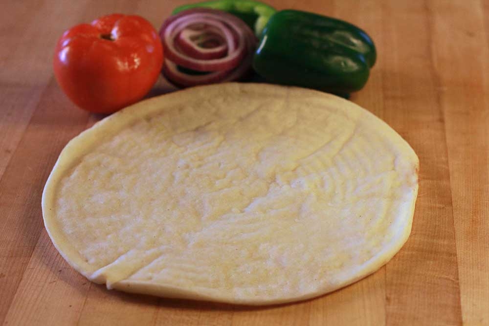 Venice Bakery Seasoned Cauliflower Pizza Crust, 7.5 inch -- 40 per case.