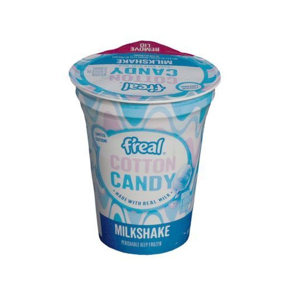 Freal Cotton Candy Milkshake, 8 Fluid Ounce -- 12 per case