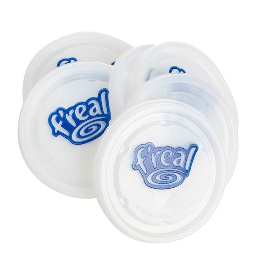 Freal PET Lid with Freal Logo -- 1000 per case