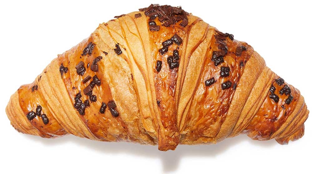 Gourmand Pastries Hazelnut Filling Butter Croissant, 3.53 Ounce -- 60 per case