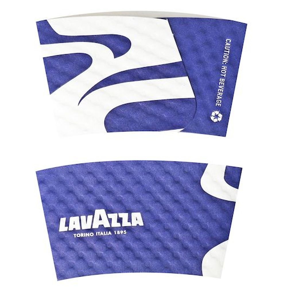 Lavazza 8 Ounce Capacity Coffee Cup Sleeves, 1300 count