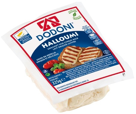Dodoni Greek Halloumi Cheese Block -- 6 per case