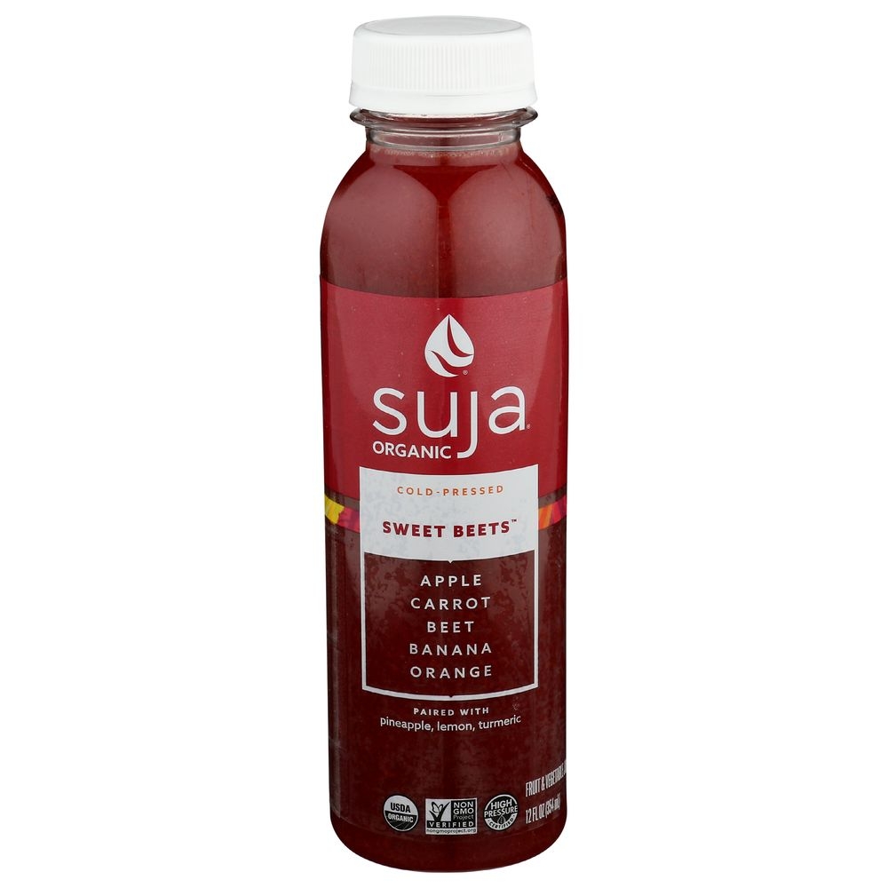 Suja Essentials Organic Sweet Beets Juice, 12 Fluid Ounce -- 6 per case.