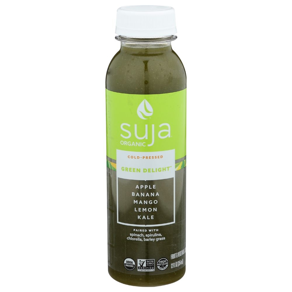 Suja Essentials Organic Green Delight Juice, 12 Fluid Ounce -- 6 per case.