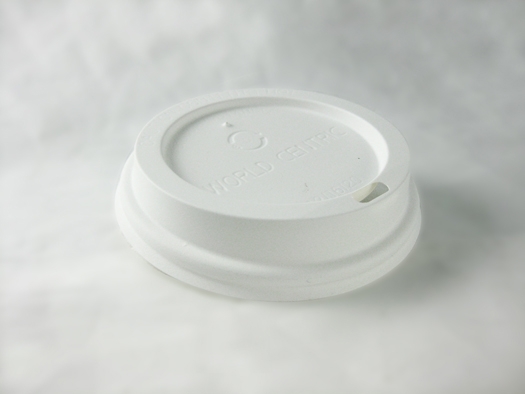 World Centric Compostable Lid for Ingeo Coated Hot Cup, 1000 Each -- 1000 per case