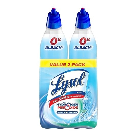 Lysol Power and Free Toilet Bowl Cleaner - Twin Pack -- 4 per case