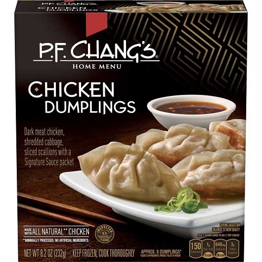 Pf Changs Signature Chicken Dumpling, 8.2 Ounce -- 12 per case.