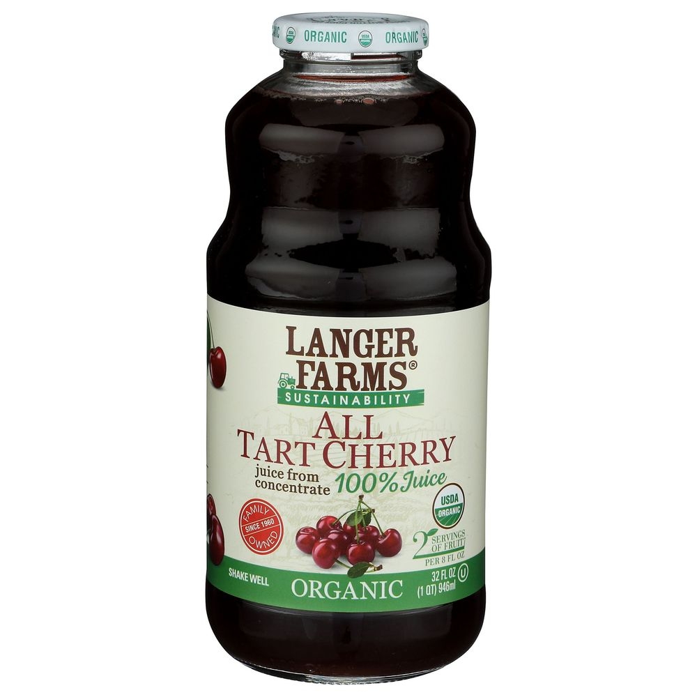 Langers Farms All Tart Cherry Juice, 32 Fluid Ounce -- 6 per case