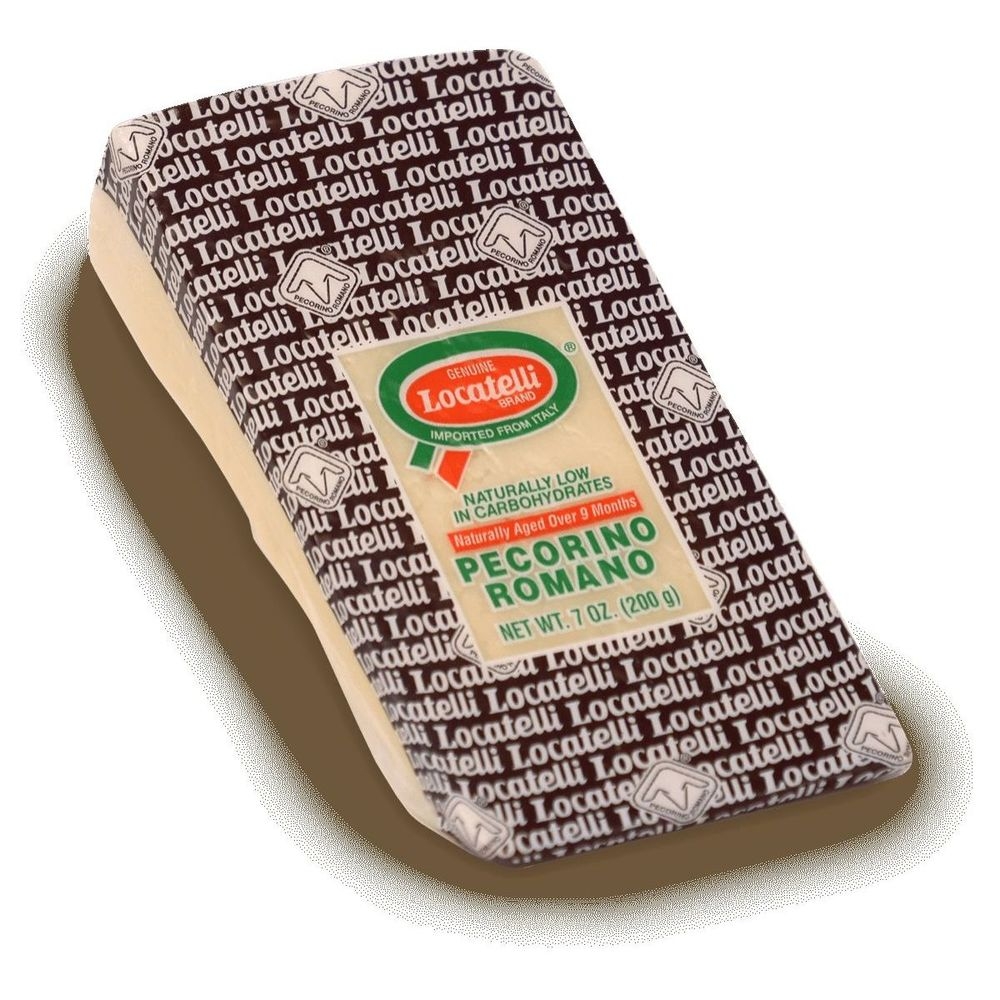Locatelli Wedge Cheese, 7 Ounce -- 12 per case