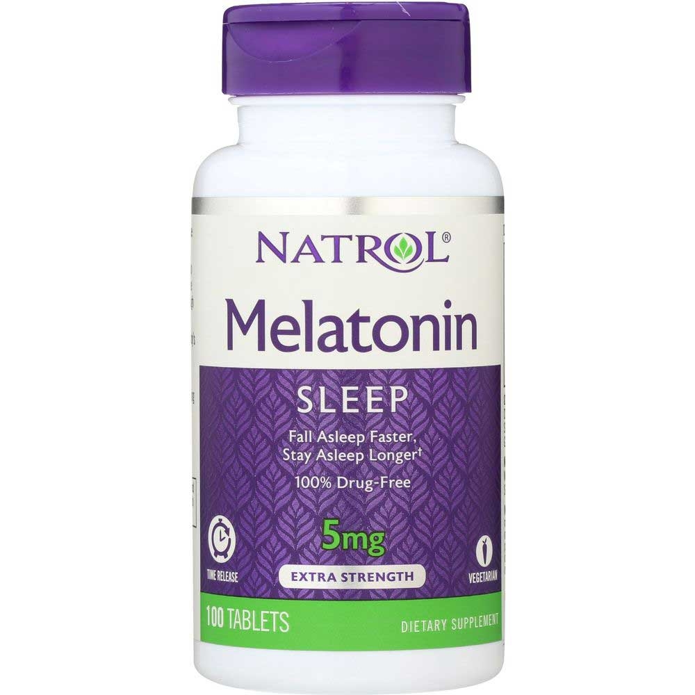 Natrol Melatonin Sleep Time Release 5mg Tablet - 100 count per pack
