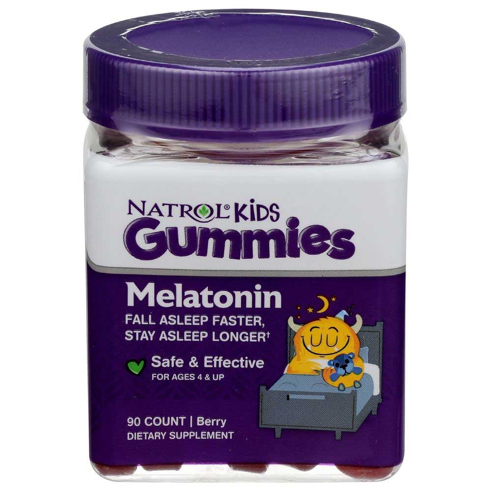 Natrol Kids Berry Melatonin Gummies - 90 count per pack