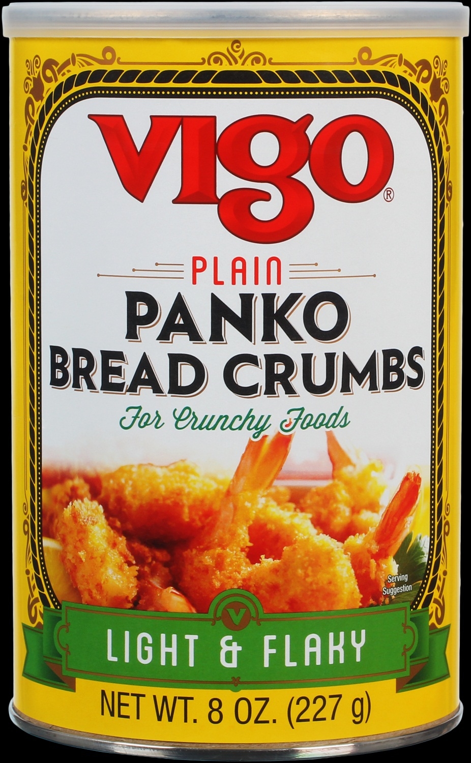 Vigo Plain Panko Bread Crumbs, 8 Ounce -- 6 per case