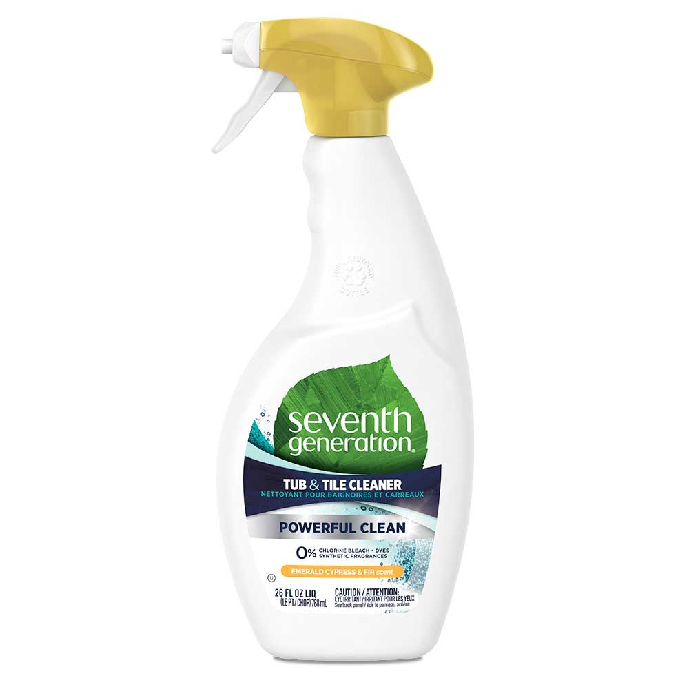 Seventh Generation Tub and Tile Cleaner Emerald Cypris, 26 Ounce -- 8 per case