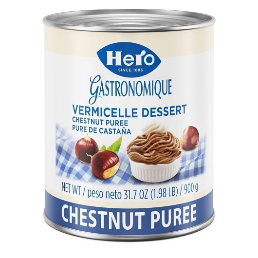 Hero Compound Chestnut Puree, 35 Ounce -- 6 per case