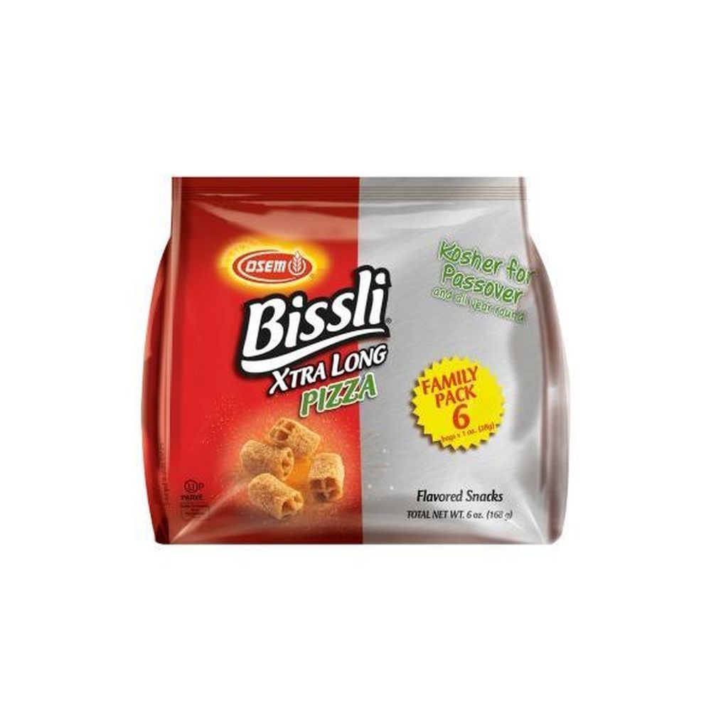 Osem Bissli Extra Long Passover Pizza - Family Pack, 6 Ounce -- 8 per case