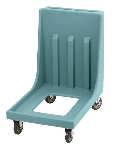 Slate Blue Cambro Camdolly With Handle, 350 Pound.