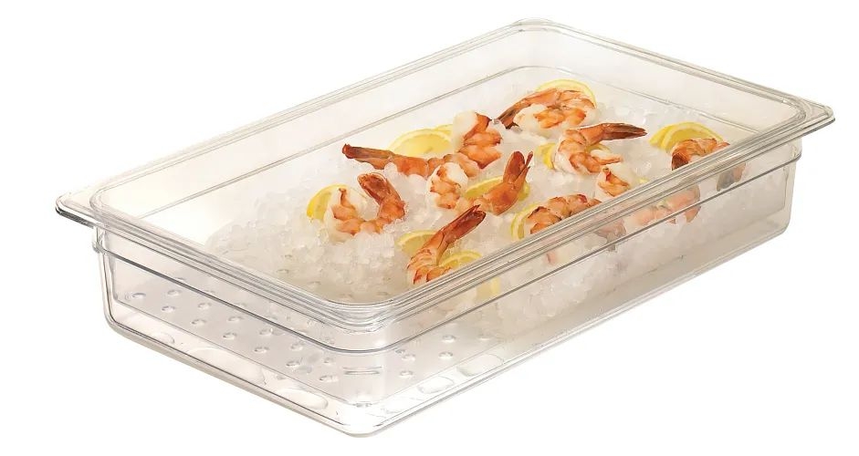 Clear Cambro Colanders Only, 5 inch -- 6 per case