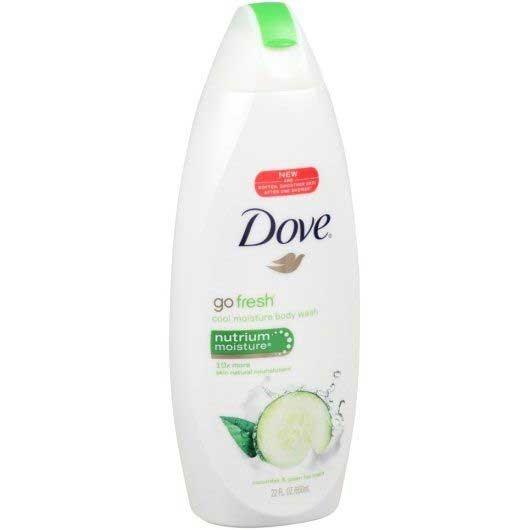 Dove Cool Moisture Body Wash, 22 Fluid Ounce -- 4 per case
