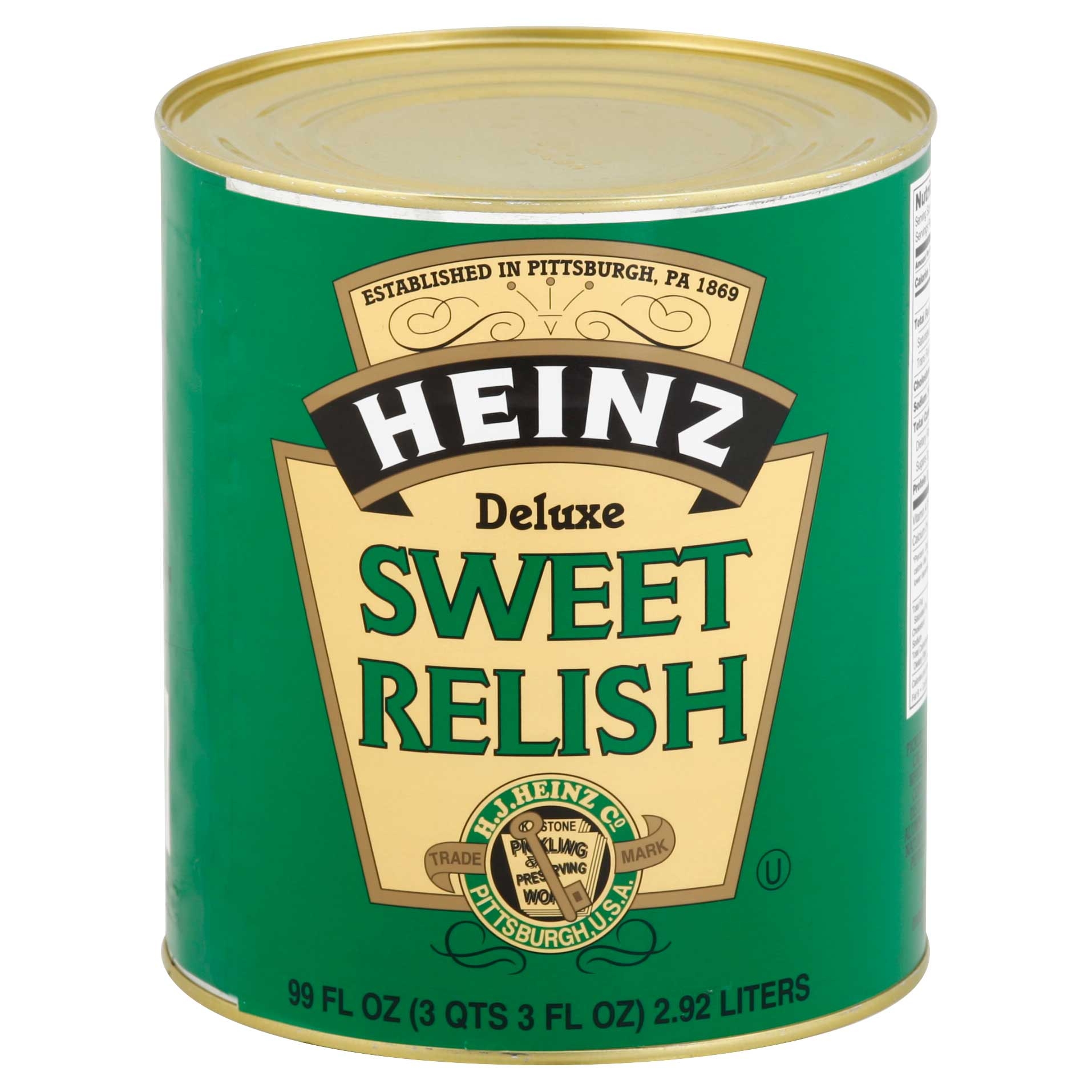 Heinz Sweet Relish, 99 Fluid Ounce -- 6 Case