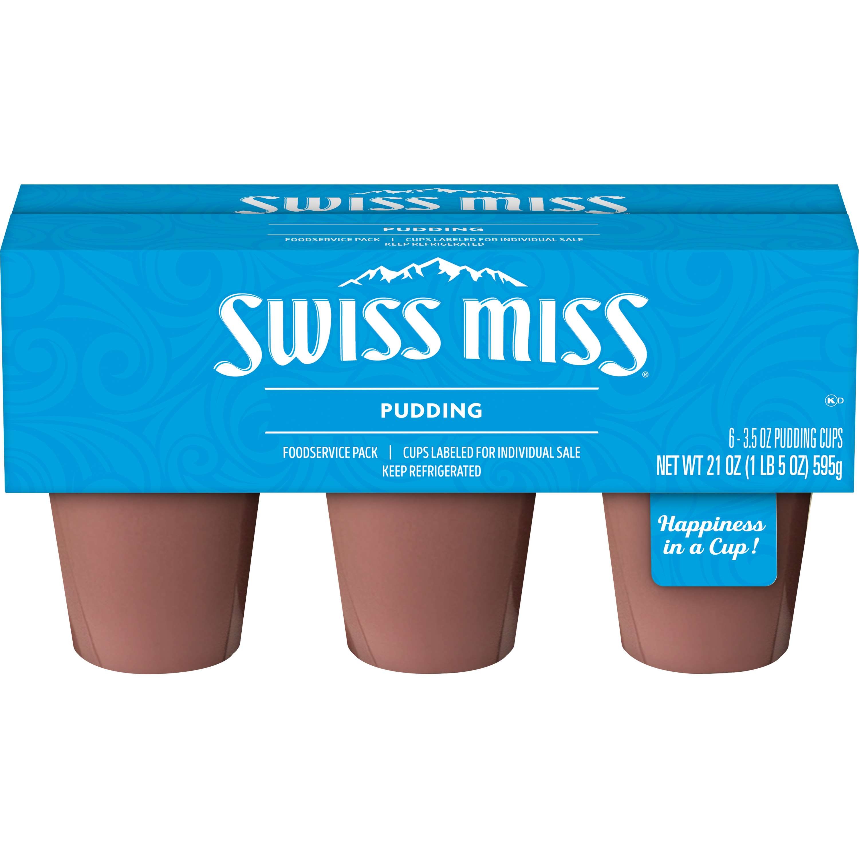 Swiss Miss Chocolate Pudding, 0.58 Ounce -- 48 per case